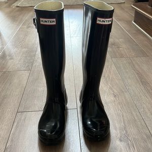 Hunter Original Tall High Gloss Rain Boot